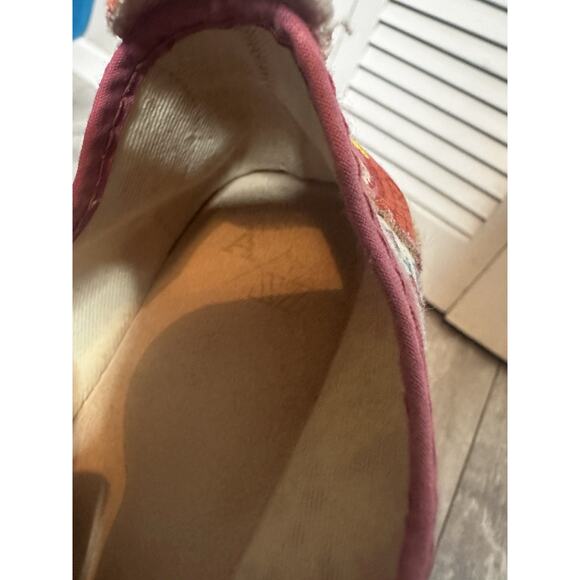 SZ Blockprints x Anthropologie Daphne Floral Lace-Up Espadrille Sneaker 9 9.5 - Picture 4 of 7